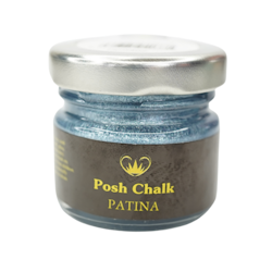 Posh Chalk® AQUA Patina - Metallisk förgyllningspasta - PRUSSIAN BLUE