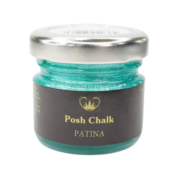 Chalk Aqua Patina - Metallisk förgyllningspasta - PRIMARY GREEN