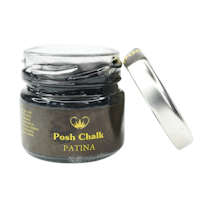 Posh Chalk® Patina - Förgyllningsvax 30ml - BLACK