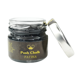 Posh Chalk® Patina - Förgyllningsvax - BLACK