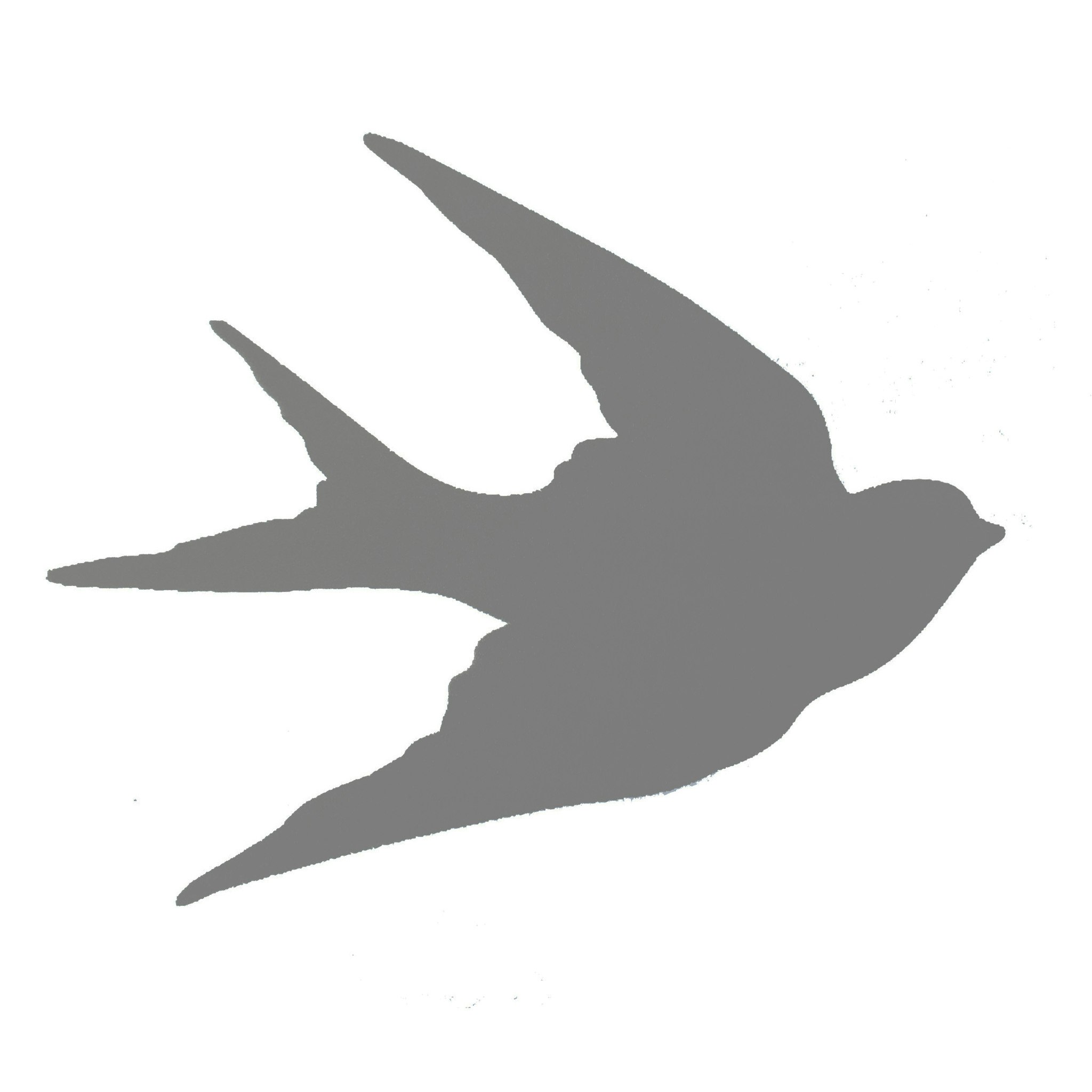 SCHABLON - Autentico Stencil - Flying Swallow