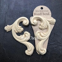 WoodUbend® Corner Scrolls 16x12cm WUB6030 (2-pack)