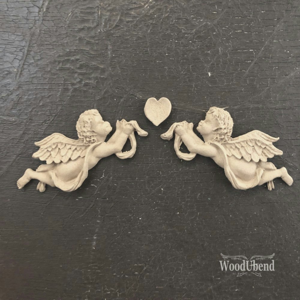 ORNAMENT - WoodUbend - Little Angels - WUB1186