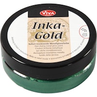 Viva Decor Inka Gold - Metallisk Vaxpasta EMERALD 50ml