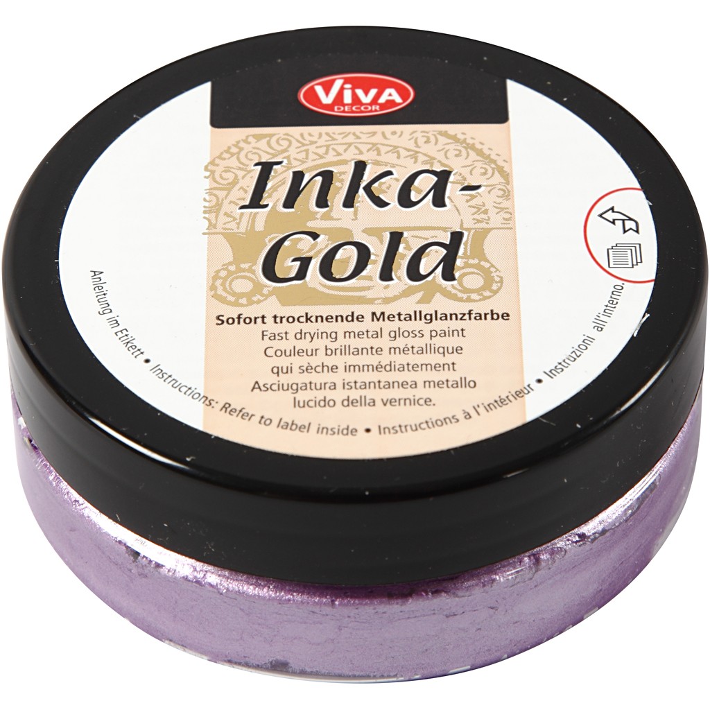 Inka Gold - Metallpasta - Hydrangea (hortensia)