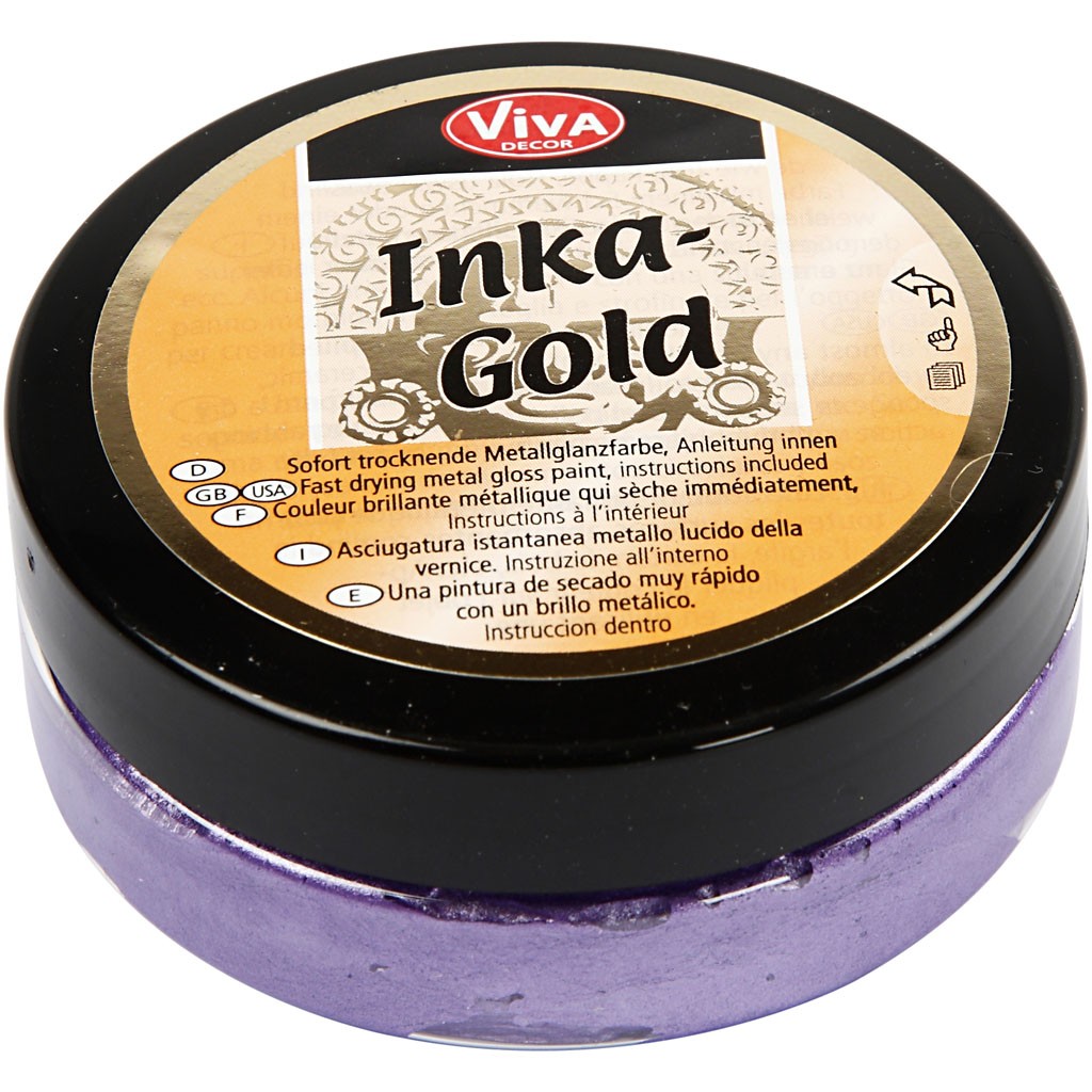 Inka Gold - Metallpasta - Violet