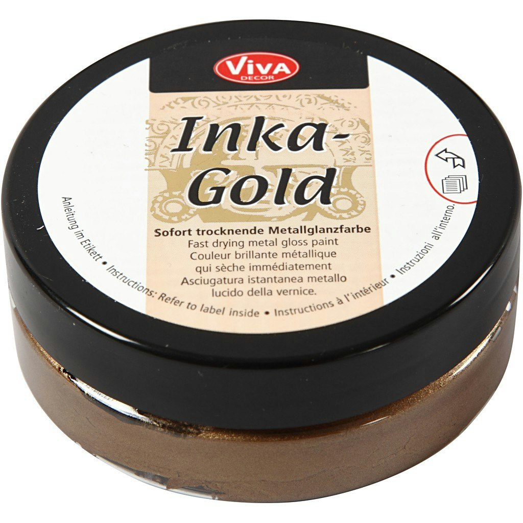 Inka Gold - Metallpasta - Brown Gold