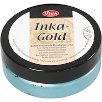 Viva Decor Inka Gold - Metallisk Vaxpasta - TURQUOISE 50ml