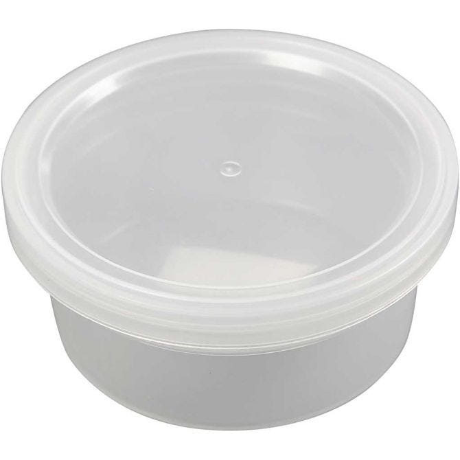 Plastburk med lock 125ml