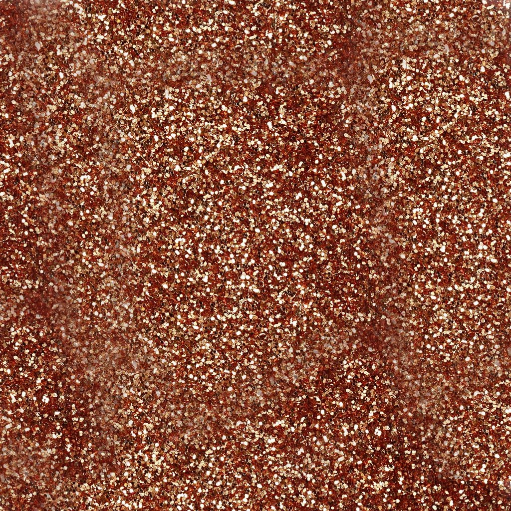 Glitter i ströburk 110g - Koppar