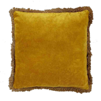 Jakobsdals Kuddfodral - Pure Velvet - Golden Mustard