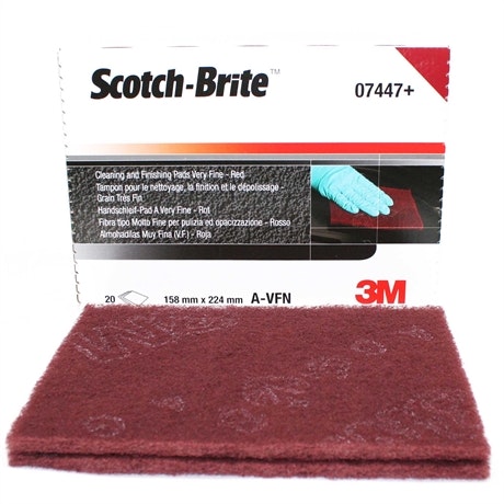 3M Scotch-Brite™ Hand Pads - Rengöring - Slipning - Polering