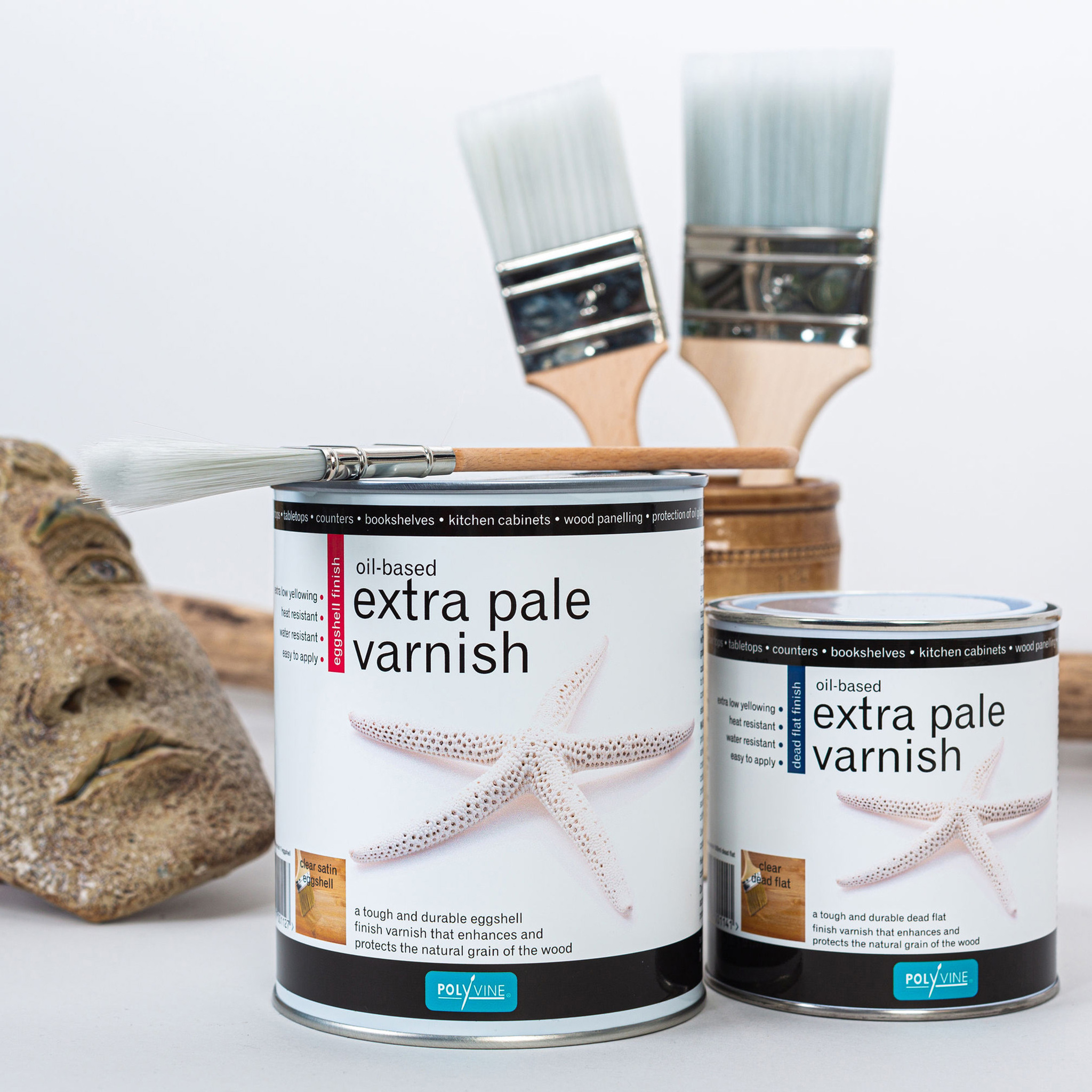 Polyvine Extra Pale Oil-based Varnish (oljeburet lack som gulnar minimalt) 500ml