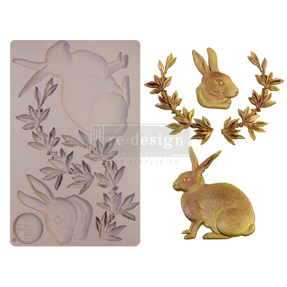 Silkonform - ReDesign Decor Moulds - Meadow Hare
