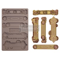 ReDesign Décor Moulds® - Silikonform - Steampunk Plates (ca 13x20cm)