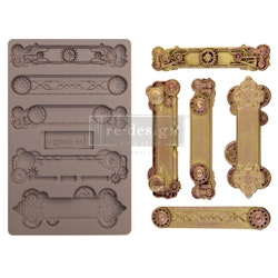 ReDesign Décor Moulds® - Silikonform - Steampunk Plates