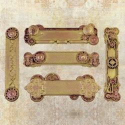 ReDesign Décor Moulds® - Silikonform - Steampunk Plates