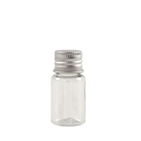 Mini Flaskor & Plastburkar med aluminiumlock 13ml / 10-pack