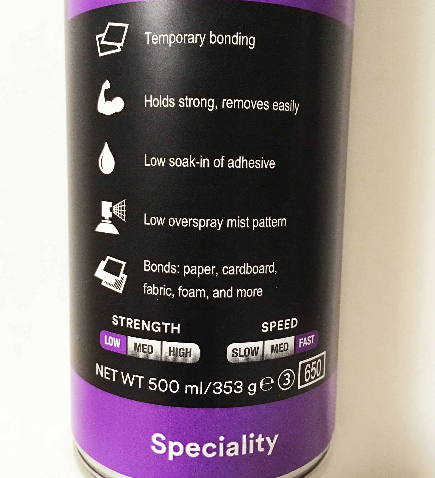 3M Repositionable 75™ Spray Adhesive - Temporärt Spraylim 500ml