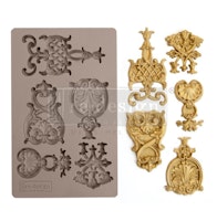 ReDesign Décor Moulds® - Silikonform - Regal Emblems (ca 13x20cm)