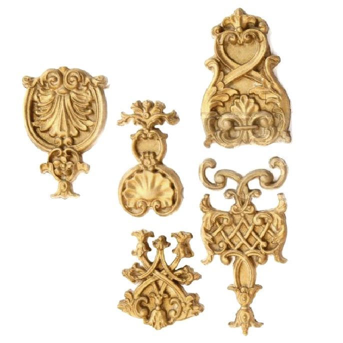 Silikonforn / Gjutform - Re Design Décor Moulds - Regal Emblems