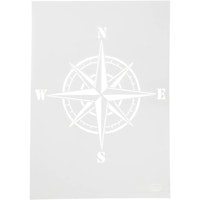 Viva Decor Stencil - A4 Schablon - Compass Rose