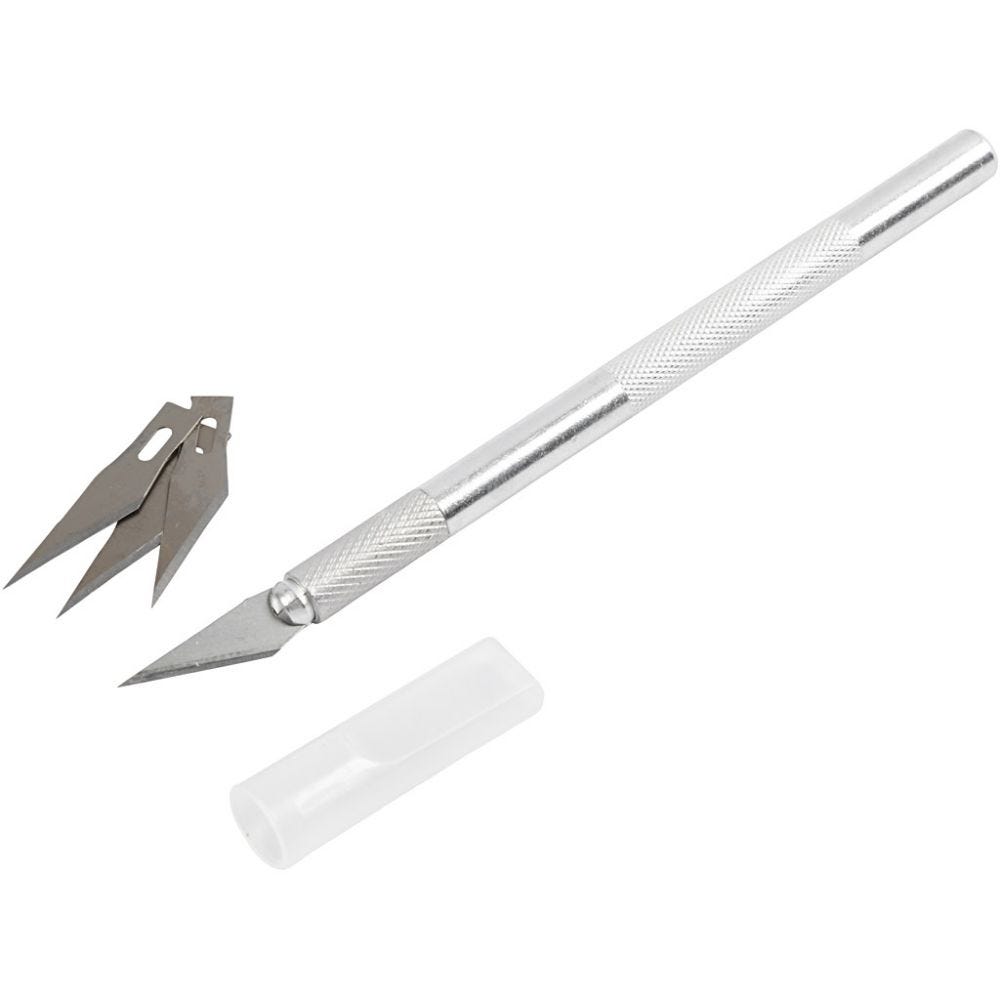 Artist Knife - Precisionskniv / skalpell inkl. 4 bald