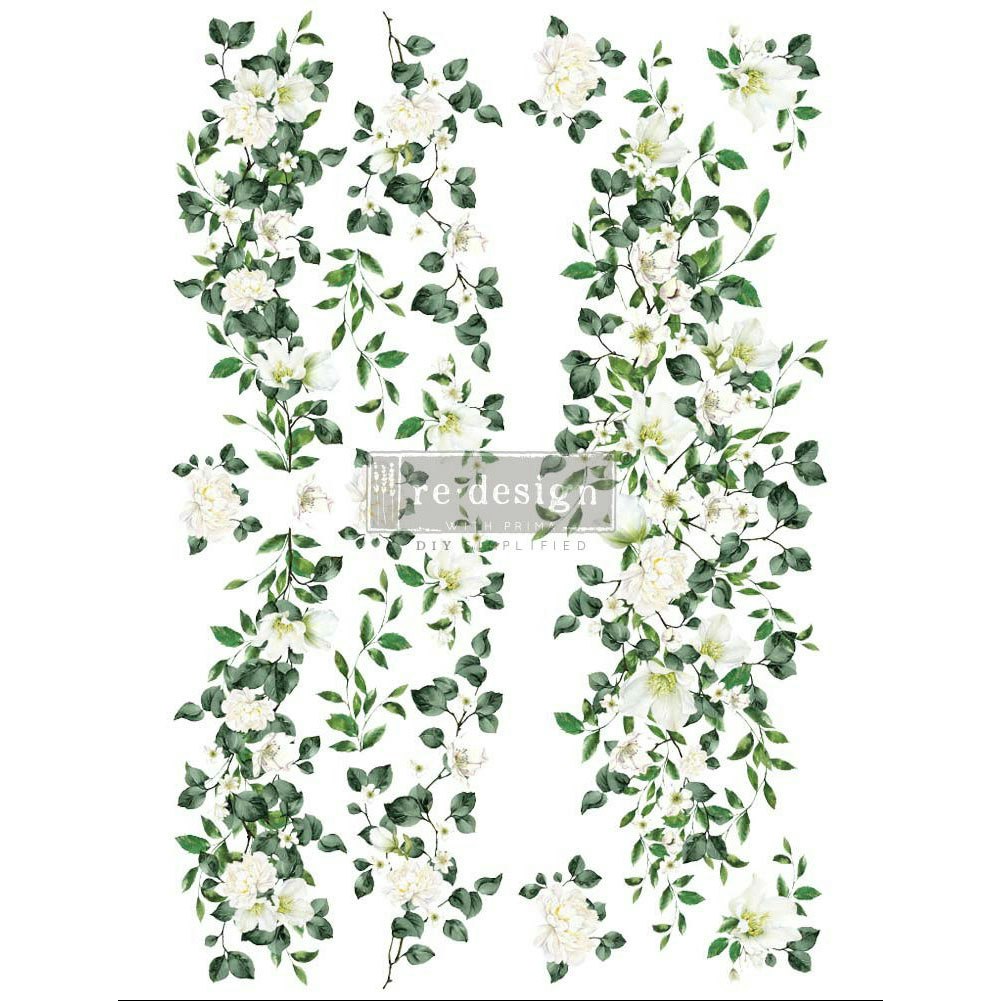 Re Design Decor Transfer - Transfermotiv - Trellis Flowers