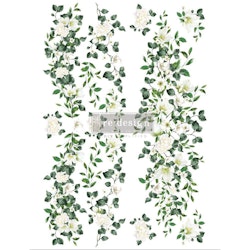 ReDesign Décor Transfers® - Trellis Flowers ca 61x89cm