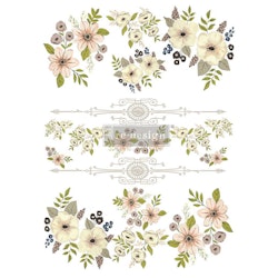 ReDesign Décor Transfers® - Painted Florals ca 61x89cm