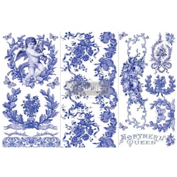 ReDesign Décor Transfers® - French Blue LITEN 30x46cm