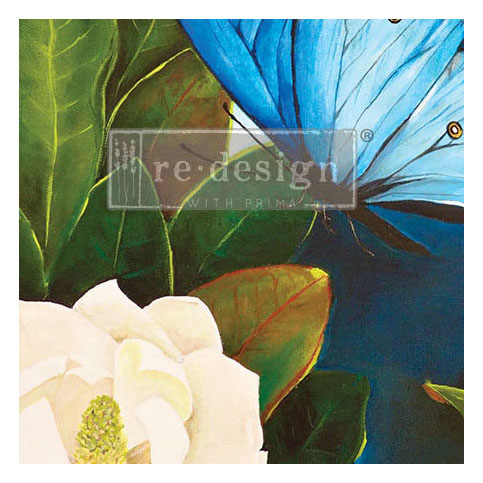 DECOUPAGE - Re Design - A1 Tissue Paper - Sapphire Angel