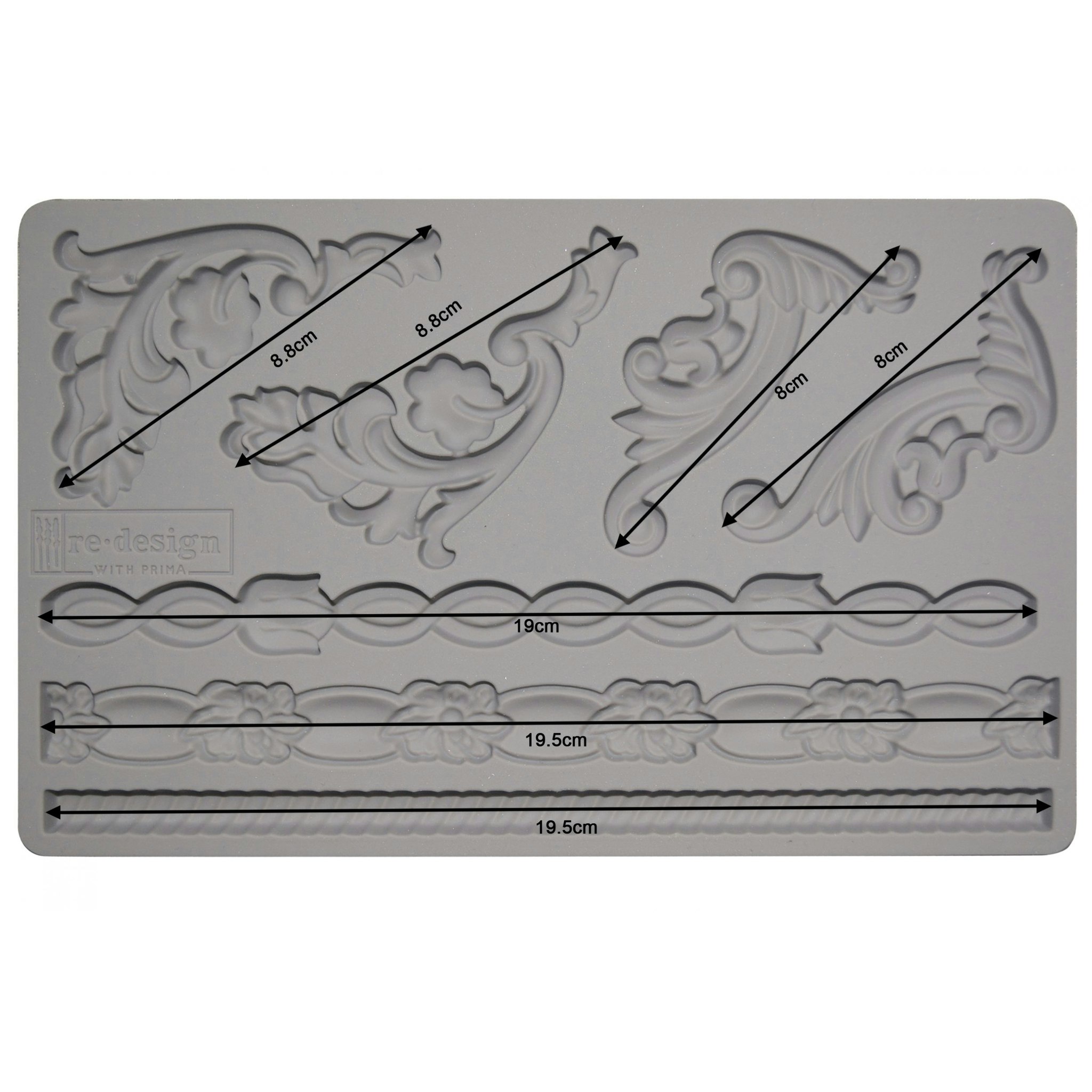 ReDesign Décor Moulds - Silikonform - Italian Accents