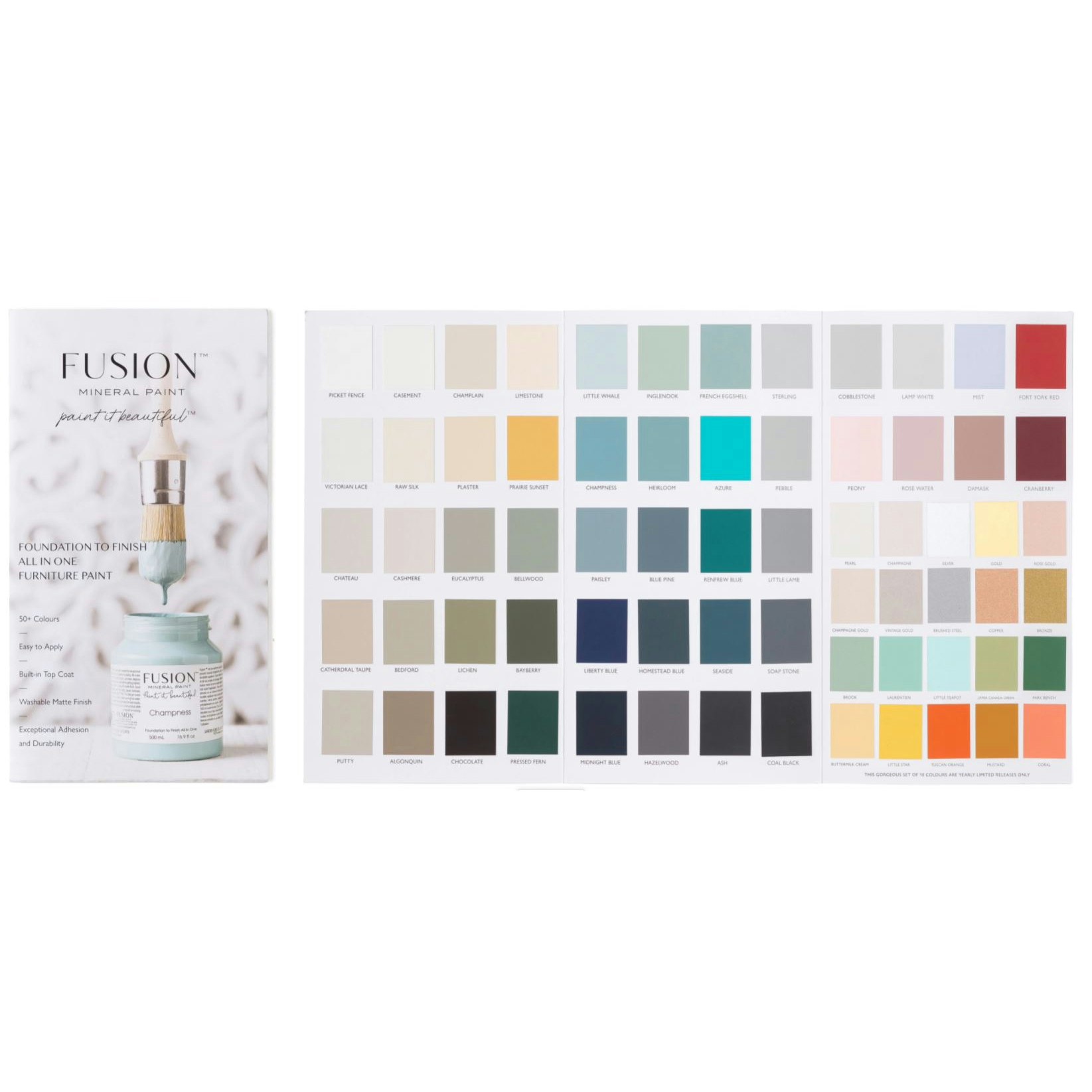 Fusion Mineral Paint - Färgkarta 2022