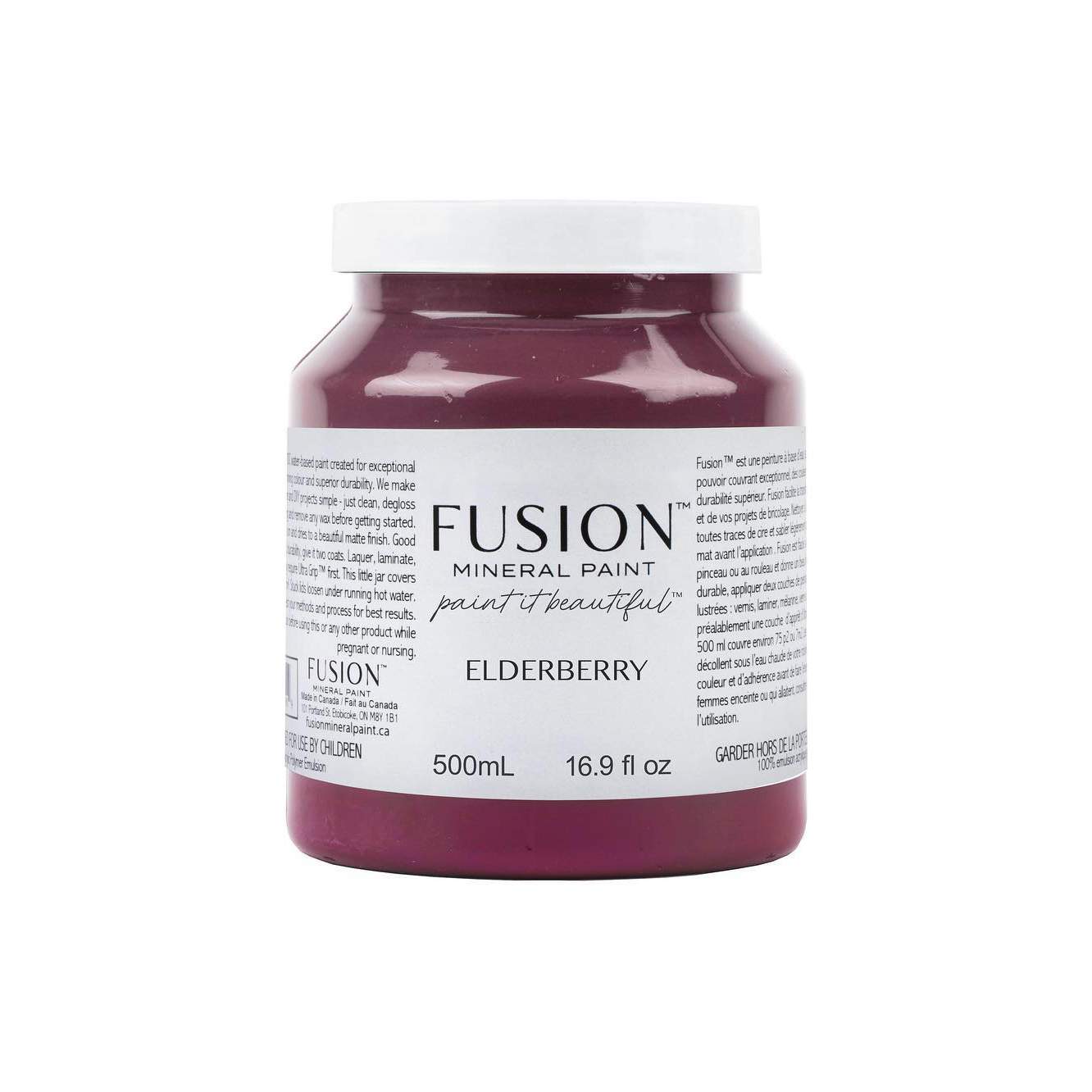 FUSION Mineral Paint - Elderberry 500ml