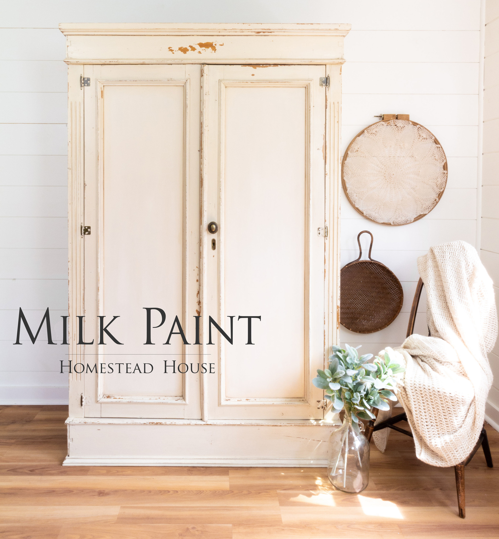 Homestead House - Milk Paint - Kaseinfärg - Combed Wool