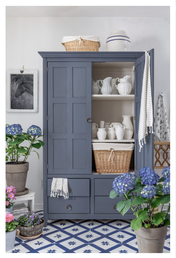KURBITS INDIGO - Homestead House - Milk Paint - Kaseinfärg - Mjölkfärg