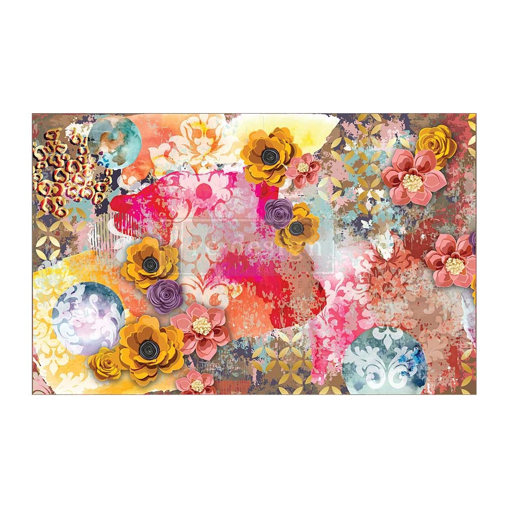 DECOUPAGE - Re Design Tissue Paper - CECE Abstract Beauty