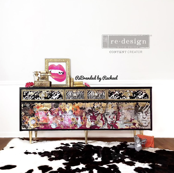 Transfermotiv - Re Design Décor Transfers® - CeCe In Truth, Beauty - Photo credit:  @rebrandedbyrachael