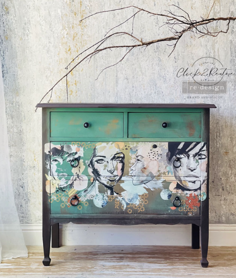 Transfermotiv - Re Design Décor Transfers® - CeCe In Truth, Beauty - Photo credit: @click2restore