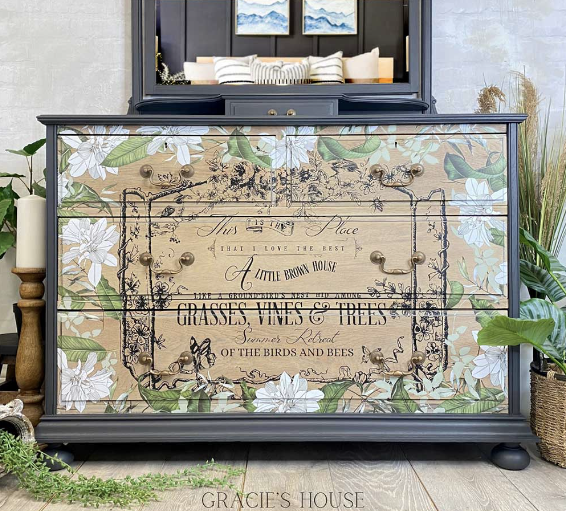 Transfermotiv - Re Design Décor Transfers - Peaceful Garden - Photo Crerdit: @GraciesHouseUK