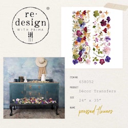 Re Design Décor Transfers® - Pressed Flowers ca 61x89cm