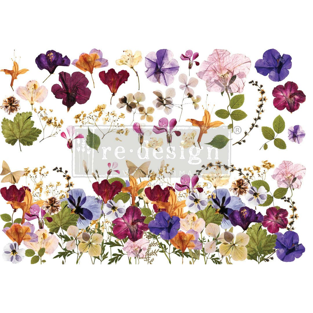 Transfermotiv - Re Design Décor Transfers - Pressed Flowers