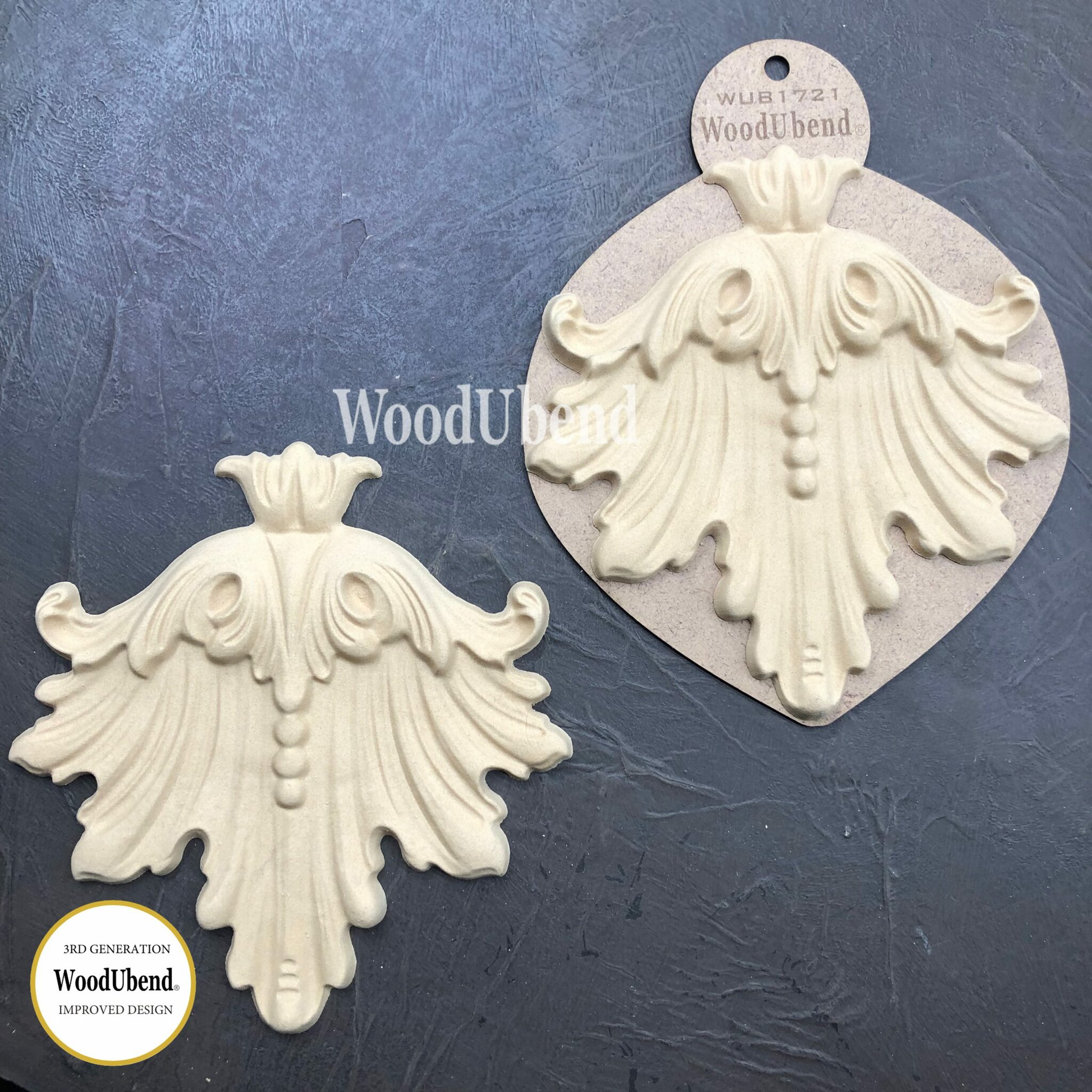 FLEXIBLA ORNAMENT - WoodUbend - Decorative Plume - WUB1721 (2-pack)