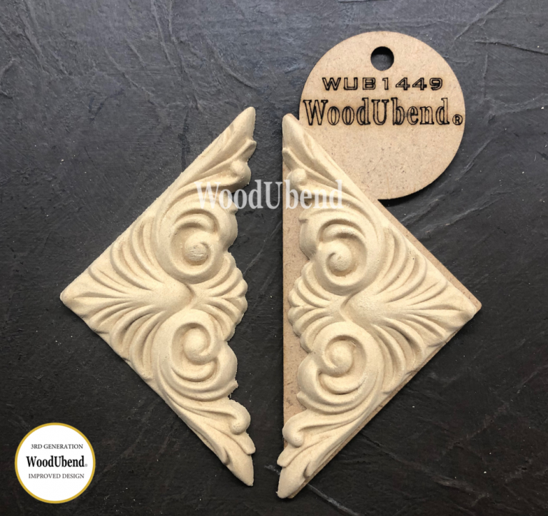 FLEXIBLA ORNAMENT - WoodUbend - Decorative Plumes - WUB1449 (2-pack)