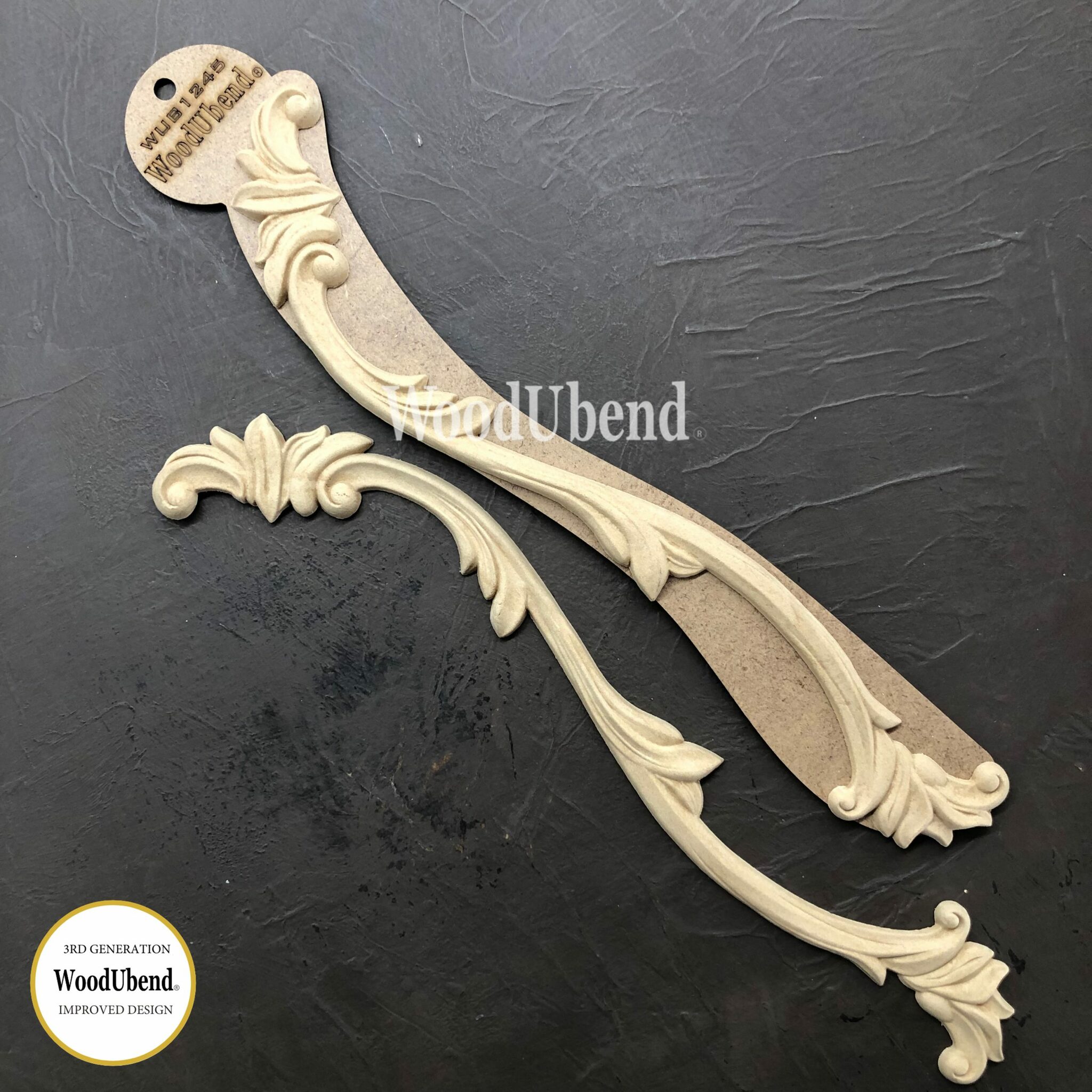 FLEXIBLA ORNAMENT - WoodUbend- Decorative Drops WUB1245