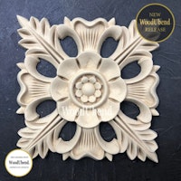 WoodUbend® Decorative Floral Squares (XL) 18x18cm WUB1352.18 (2-pack)