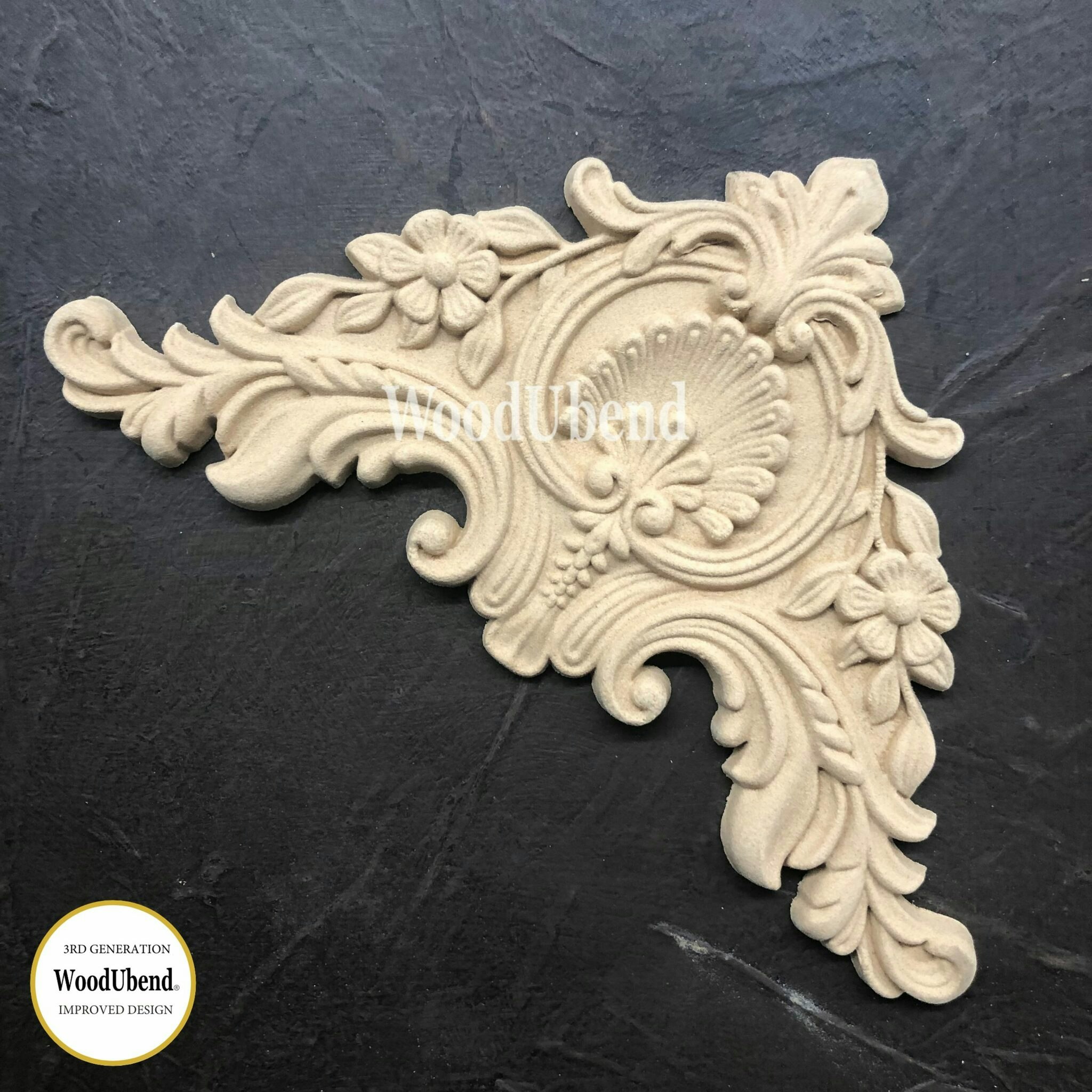 FLEXIBLA ORNAMENT - WoodUbend - Decorative Plumes WUB1354