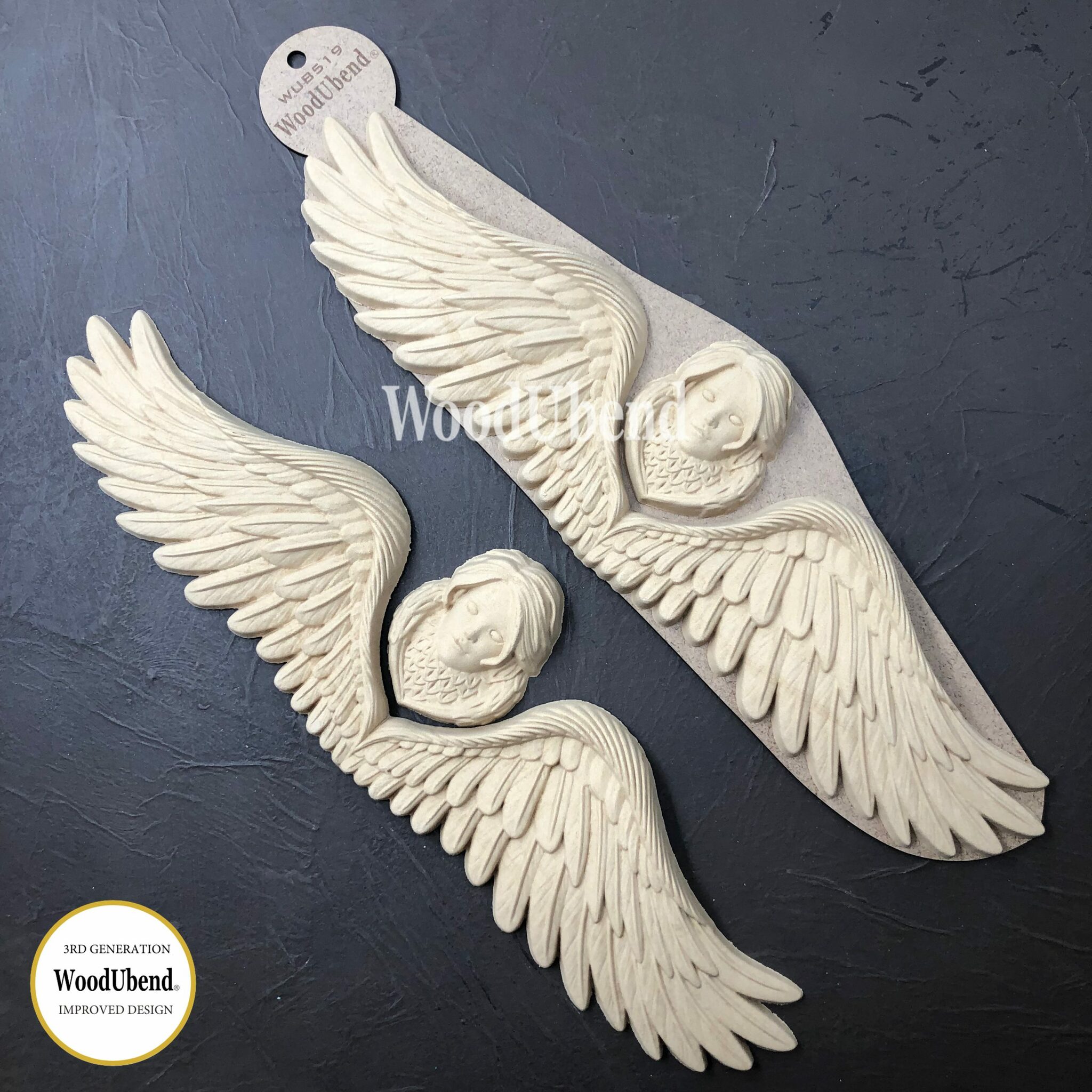 FLEXIBLA ORNAMENT - WoodUbend - Angels - WUB0519 (2-pack)