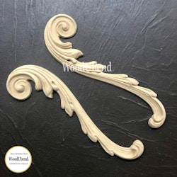 WoodUbend® Decorative Scrolls 19.5x5cm WUB1723 (2-pack)